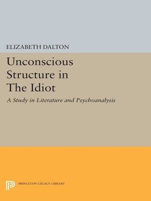 cover image of Unconscious Structure in the Idiot